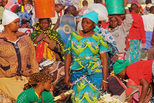 Marché traditionnel Togo